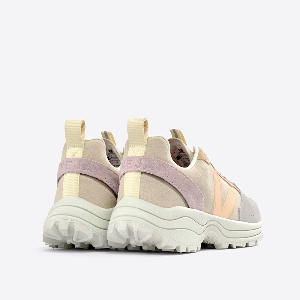 Veja Women's Sneakers in Cream and Pink - Picture 3 of 9
